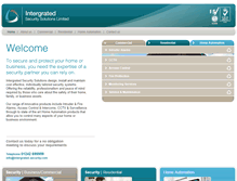 Tablet Screenshot of intergrated-security.com